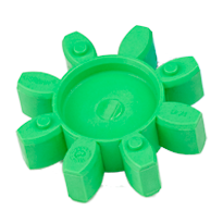 Elastomer-Zahnkranz GWE 14- 64 SH D-H (grün)
