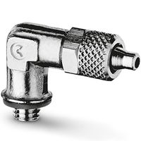 Brass rapid push-on fittings for plastic tubes