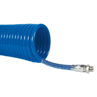PU-Spirale axial 8/6 blau, L=5 m