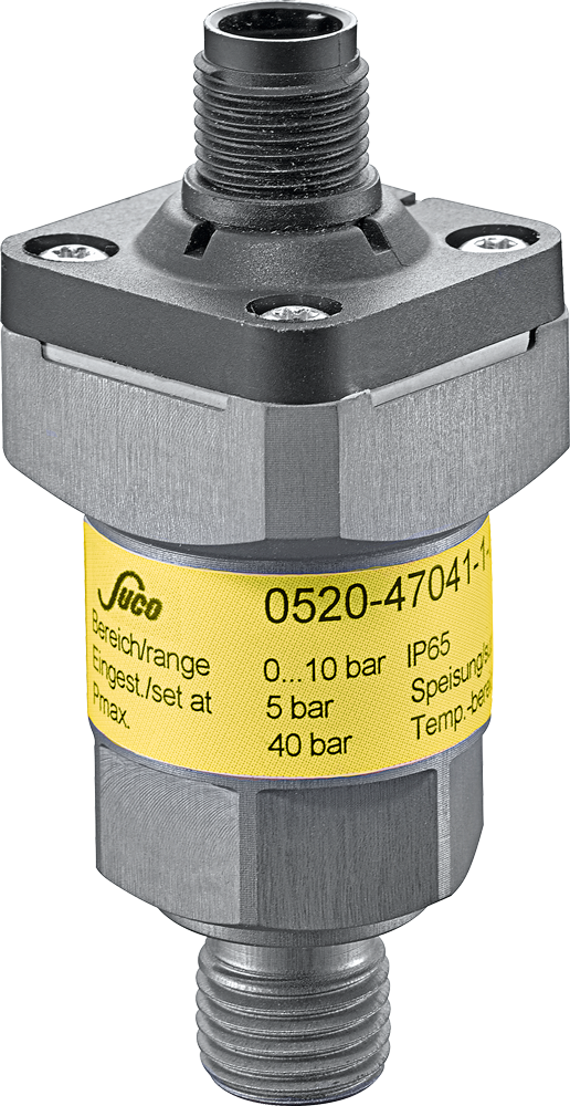 El. Pressure Switch, 0 - 100 bar, FKM, G 1/4, normally closed (NC)