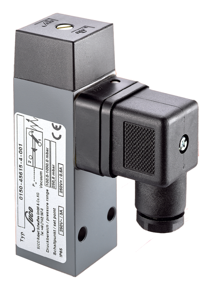 Vacuostats, 100 - 950 mbar (relativ), ECO, G 1/8 Filetage femelle, inverseur