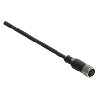 M12 gerader Anschluss- und Rundstecker
