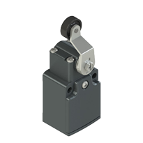 Positionsschalter mit geradem Schwenkhebel mit Rolle