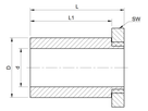 RfN 7090 019 x 025 mm, SST