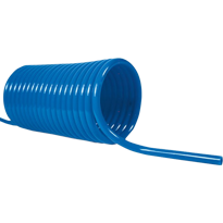 PA-Spirale axial 12/9 blau, L=2,5 m