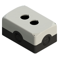 Gehäuse für Automatisierungstechnik, Deckel grau
