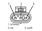 SUCO-Gegenstecker TE AMP Superseal 1.5, 3-polig