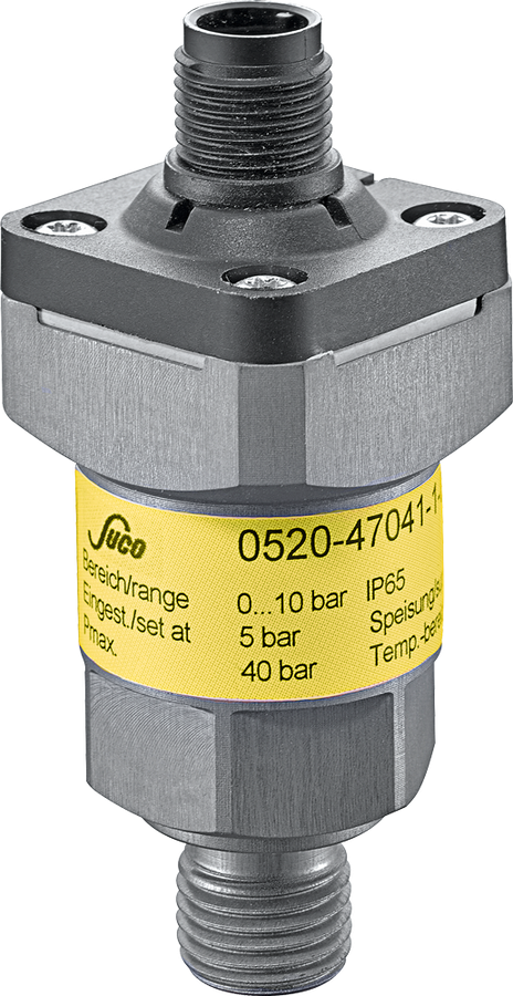 El. Pressure Switch, 0 - 100 bar, FKM, G 1/4, normally closed (NC)
